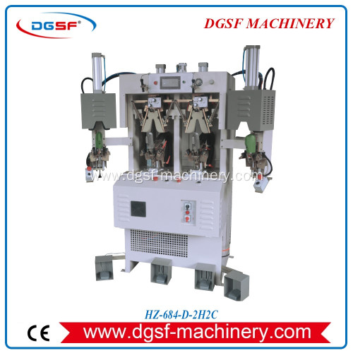 Double Cold And Double Hot Counter Moulding Machine HZ-684D-2H2C